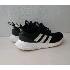 Adidas Athletic Shoes Sneakers Mesh Black with White Stripes IY3001 Men's Size 8